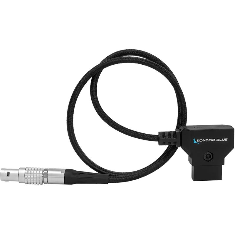 Kondor Blue D-Tap to PYXIS 2-Pin LEMO (0B Male) Power Cable for SmallHD, Teradek, Z CAM